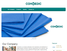Tablet Screenshot of cohmedic.com